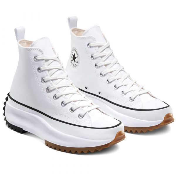 Converse Run Star Hike White High