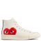 Converse Comme Des Garcons White High