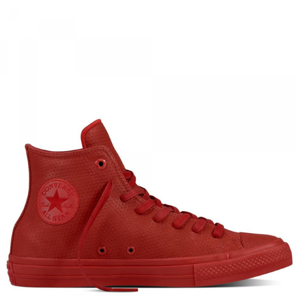 Converse Chuck II Leather Red High