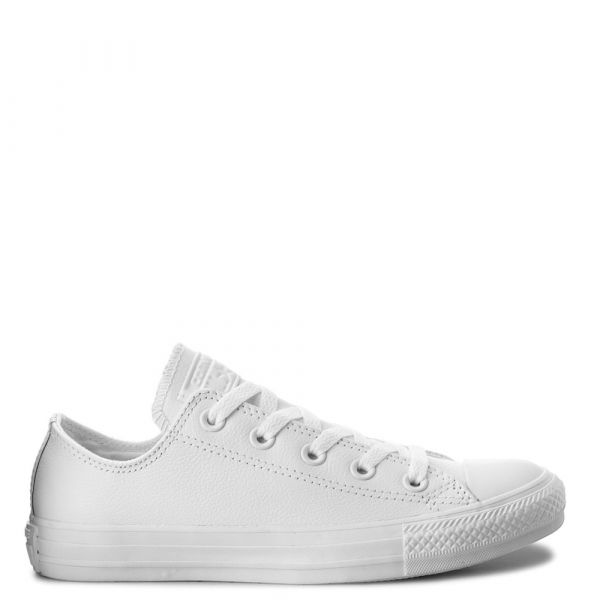 Converse All Star White Mono Leather Low