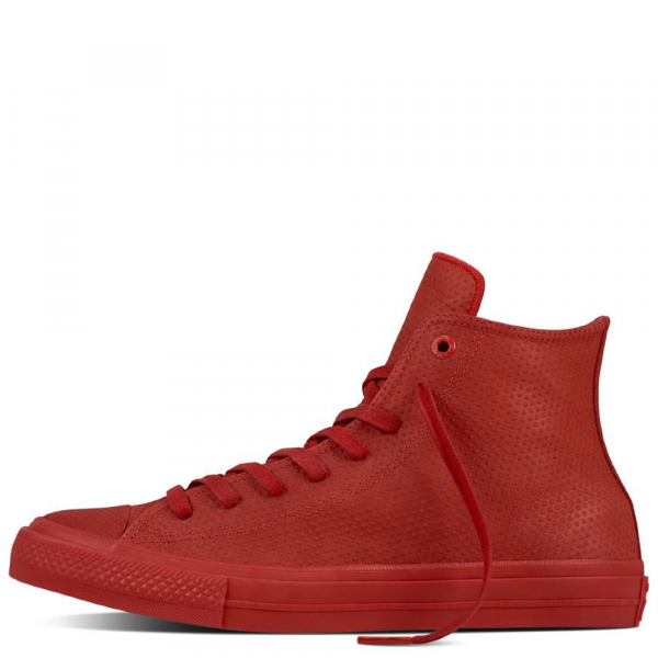 Converse Chuck II Leather Red High