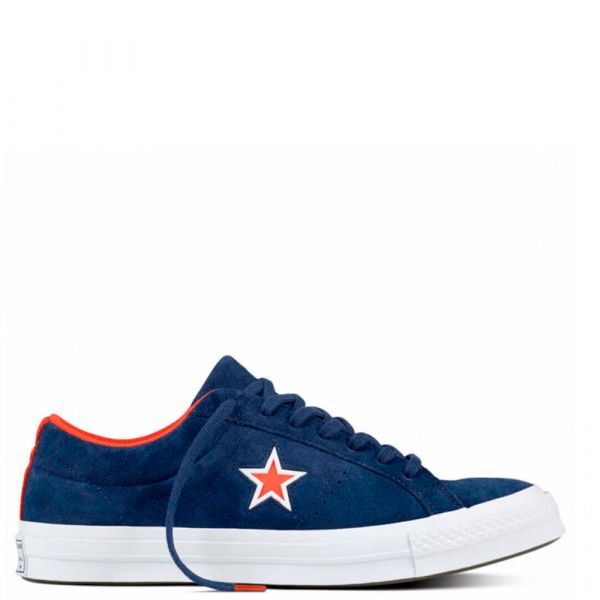 Converse One Star Navy Low