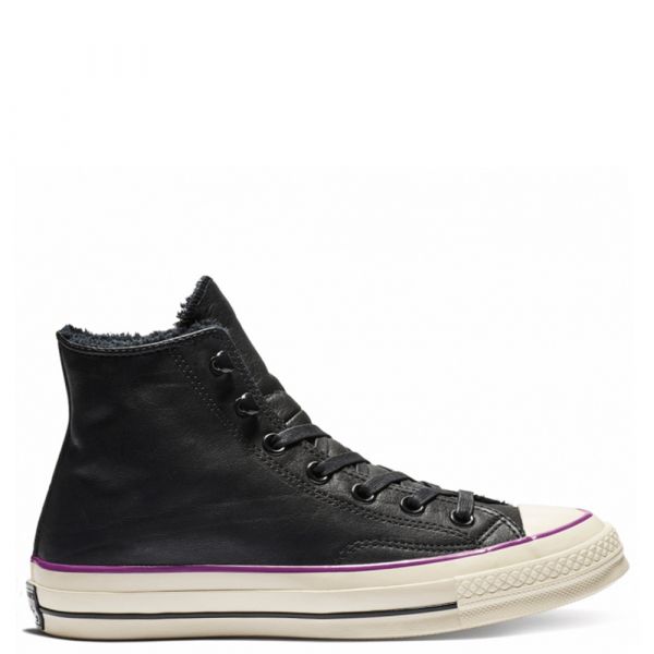 Converse Chuck 70 Warmer Leather Black High