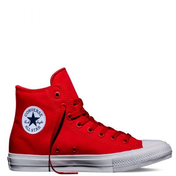 Converse Chuck II Salsa Red High