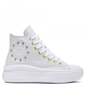 Converse All Star Move Platform Star Studded (White)