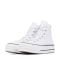 Converse All Star Leather Platform (White)