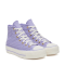 Converse Chuck Taylor All Star Lift Platform Knit Kadın Mor A13644C