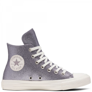 Converse All Star Leather (Silver)