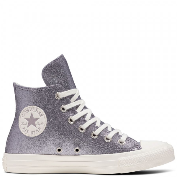 Converse All Star Leather (Silver)