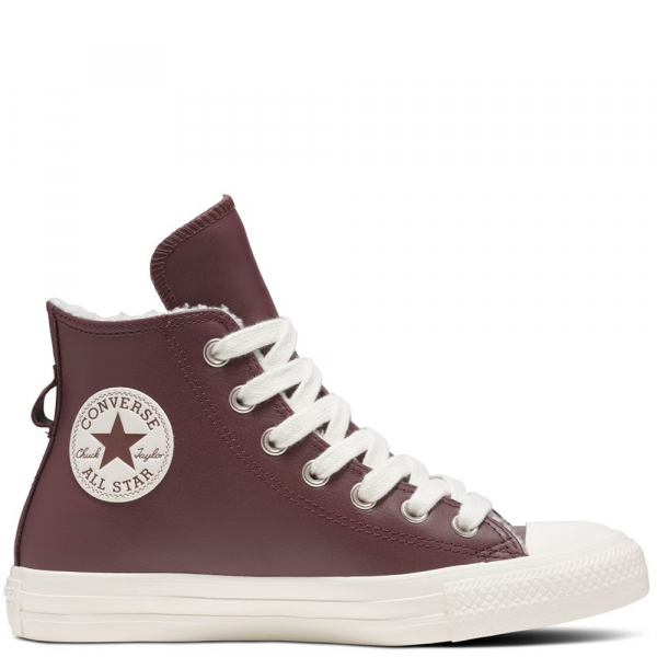 Converse All Star Leather (Bordo/White)