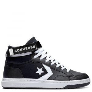 Converse Pro Blaze Cup Removable Strap (Black/White)