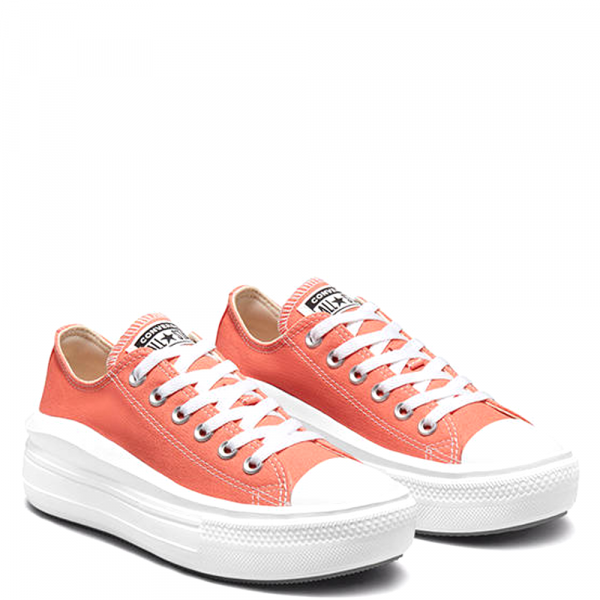 Converse All Star Move Canvas Platform Low (Orange/White)