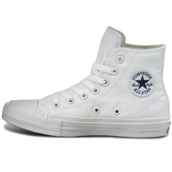 Converse Chuck II White Mono High