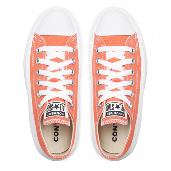 Converse All Star Move Canvas Platform Low (Orange/White)