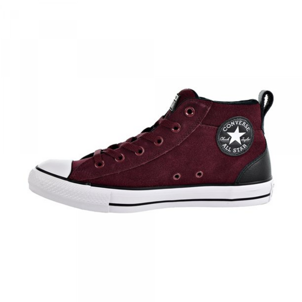 Converse Ctas Street Mid Dark Burgundy/Black