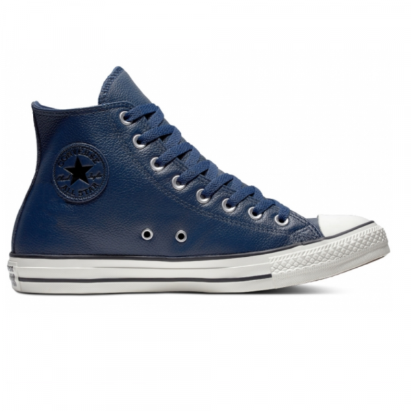 Converse All Star Leather High Blue
