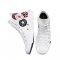 Converse Ctas Hi White/Rush Blue/Rose Maroon
