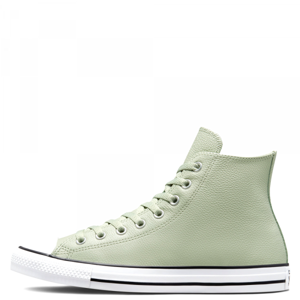 Converse All Star Leather High Grey