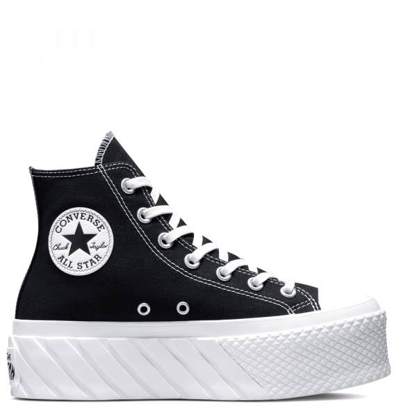 Converse All Star Lift 2X Platform High Black