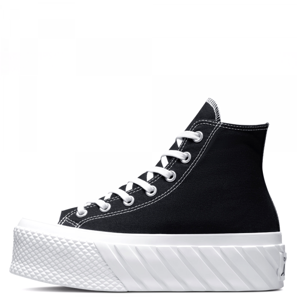 Converse All Star Lift 2X Platform High Black