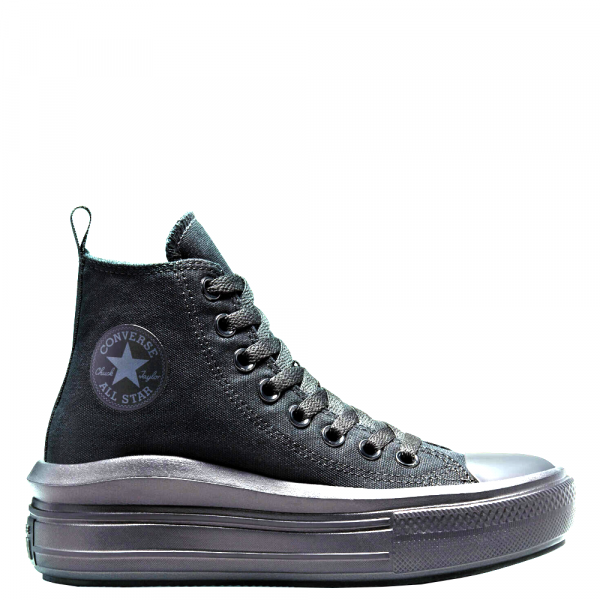 Converse All Star Move Platform Mid Monochrome Black