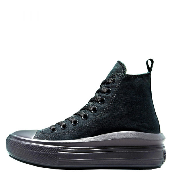 Converse All Star Move Platform Mid Monochrome Black