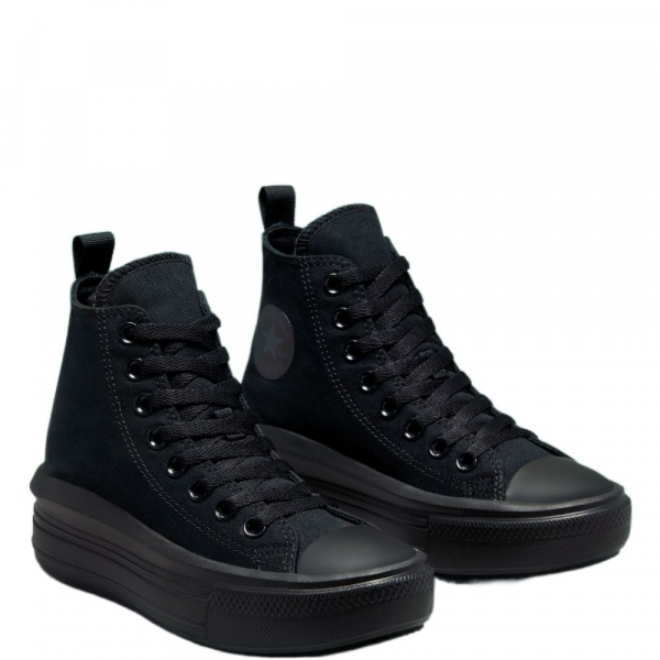 Converse All Star Move Platform Mid Monochrome Black