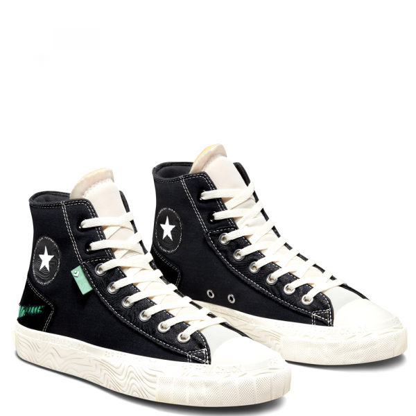 Converse Alt Star Tear Away High Black