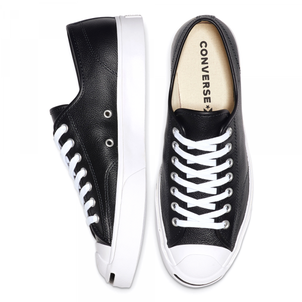 Converse Jack Purcell Leather Black Low