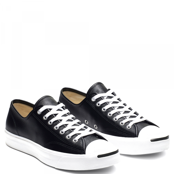 Converse Jack Purcell Leather Black Low