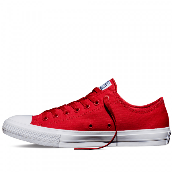 Converse Chuck II Salsa Red Low