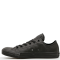 Converse All Star Monochrome Black Leather Low