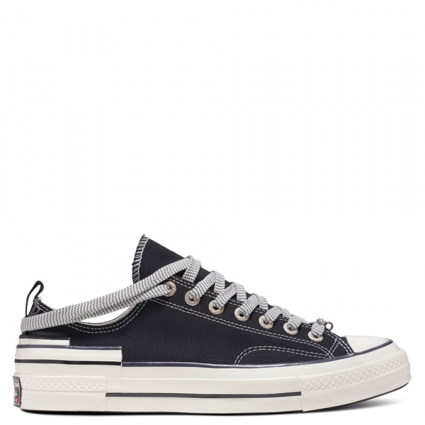 Converse Chuck 70 Hacked Heel Low (Black/White)