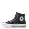 Converse All Star Leather Platform (Black/White)