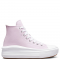 Converse All Star Move Canvas Platform (Light Violet/White)