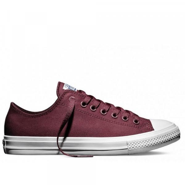 Converse Chuck II Bordeaux Low