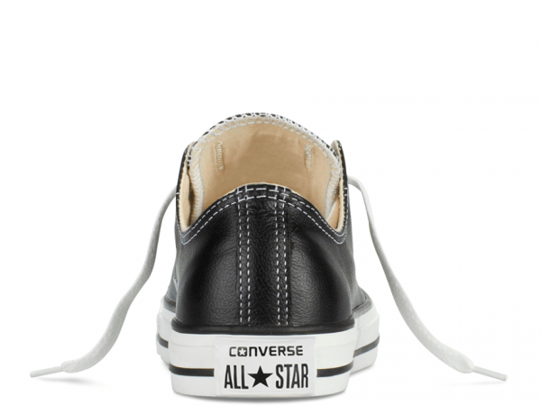 Converse All Star Black Leather Low